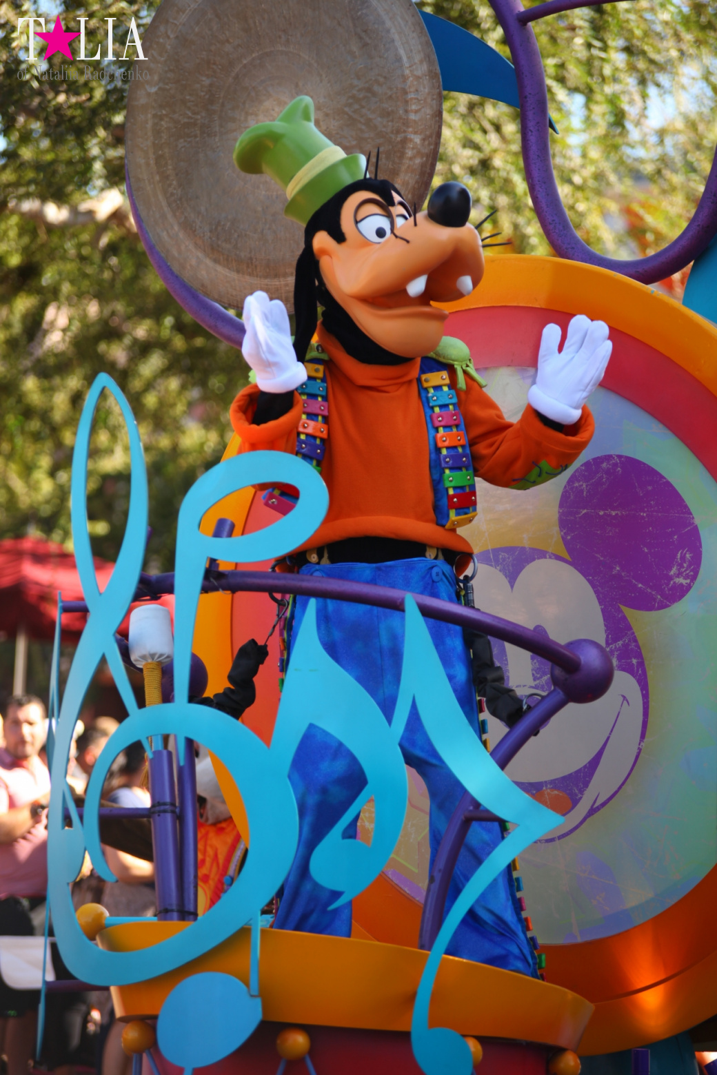 Mickey's Parade in Disneyland Park of California (Anaheim, Los Angeles)